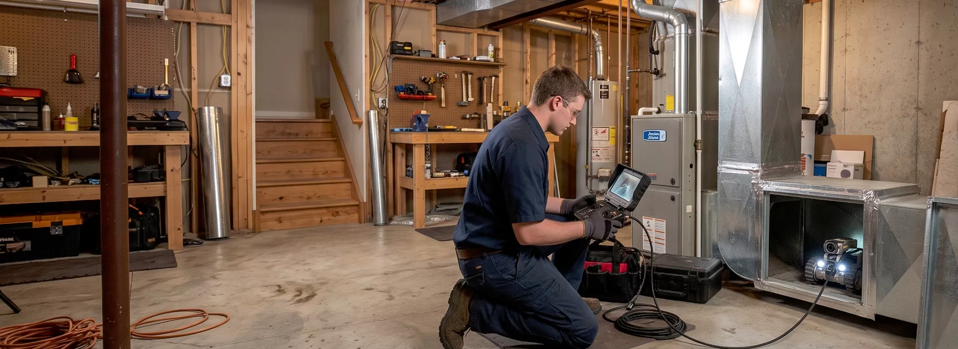 Robotic Duct Inspection Cambridge, Maryland