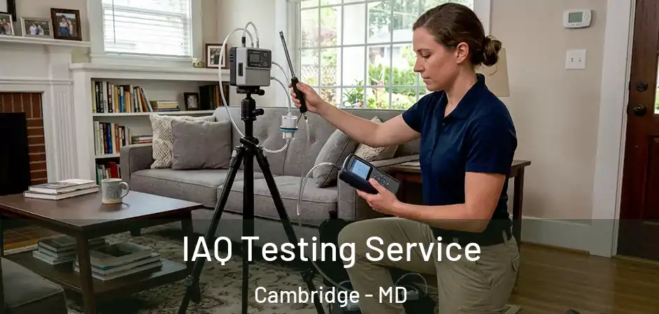  IAQ Testing Service Cambridge - MD