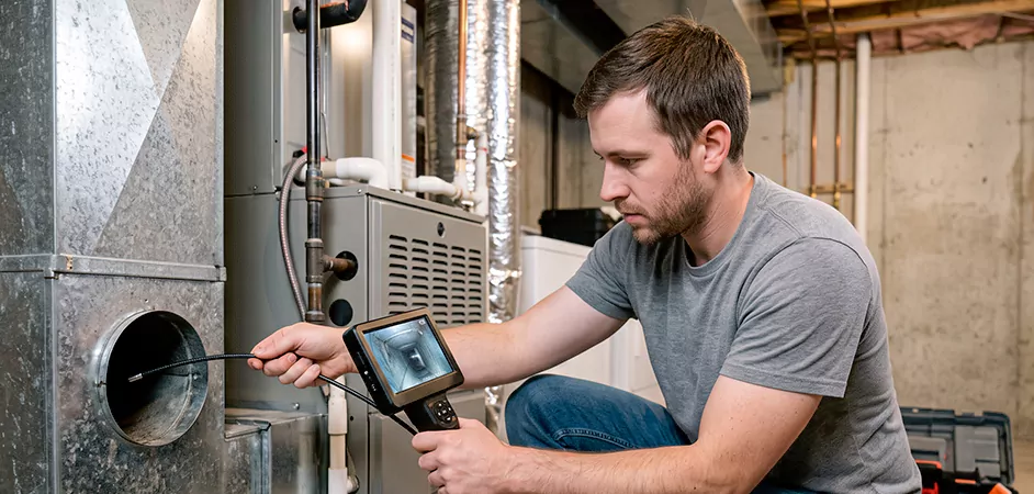 Air Duct Camera Inspection in Cambridge, MD