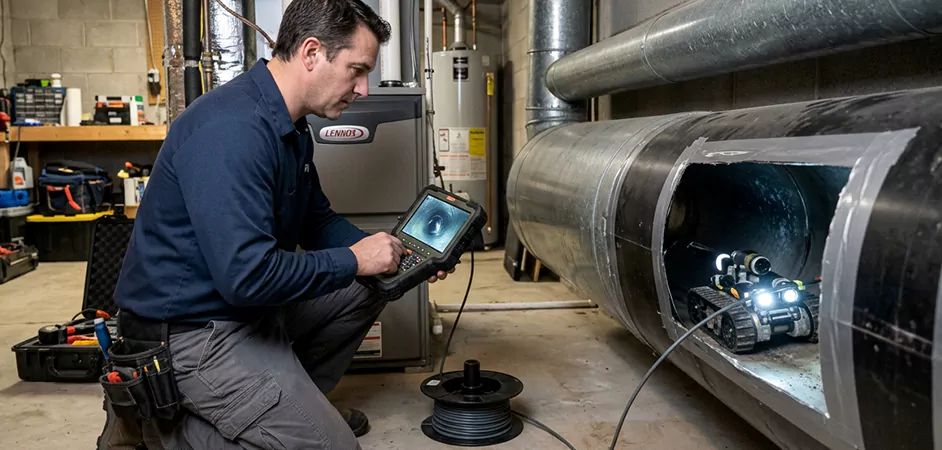 Robotic Duct Inspection in Cambridge, MD