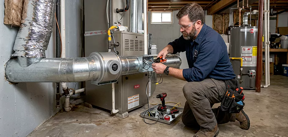 Booster Fan Installation in Cambridge